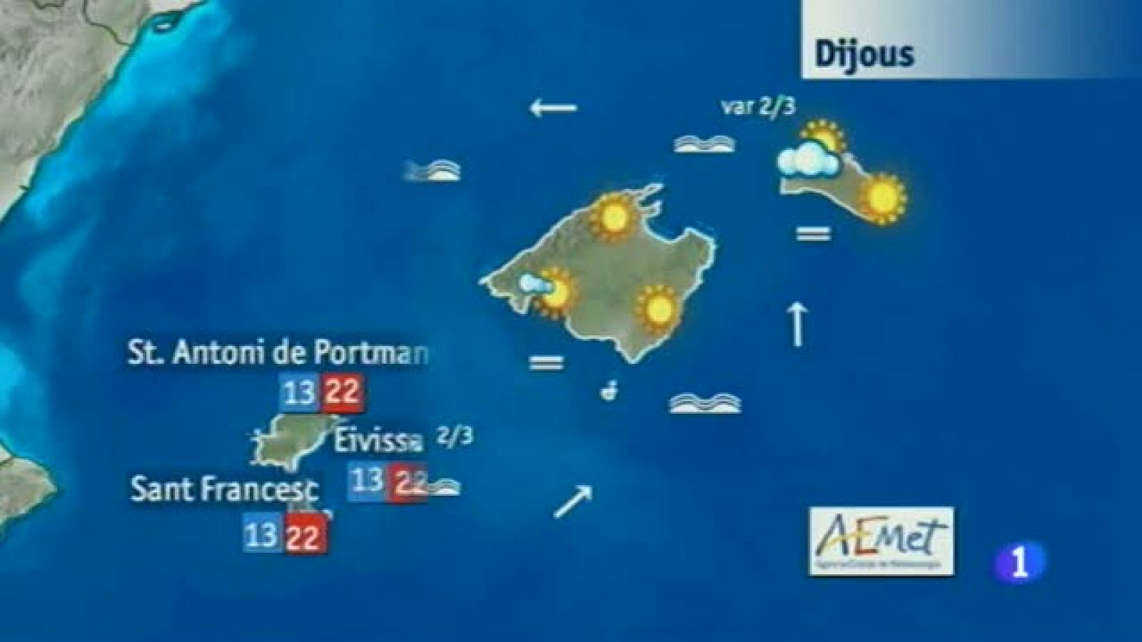 El temps a les Illes Balears - 23/04/14 | Ver