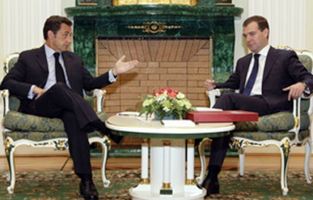  - Acuerdo entre Sarkozy y Medvedev