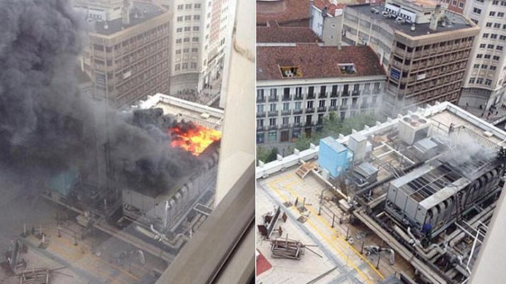 Informativo 24h - Incendio en Madrid