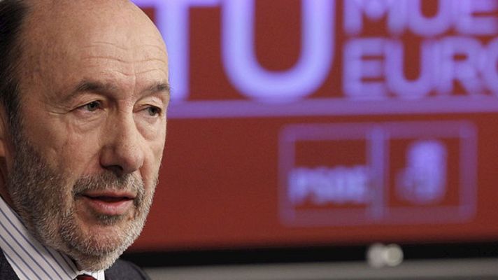 Telediario 1 - Alfredo Pérez Rubalcaba acusa al PP de filtrar noticias falsas sobre irregularidades en Andalucía para dañar a la Junta