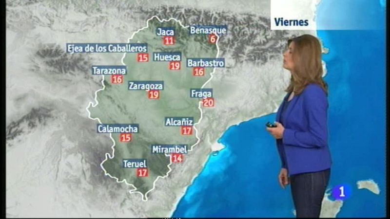 El tiempo en Aragón - 25/04/14 | Ver