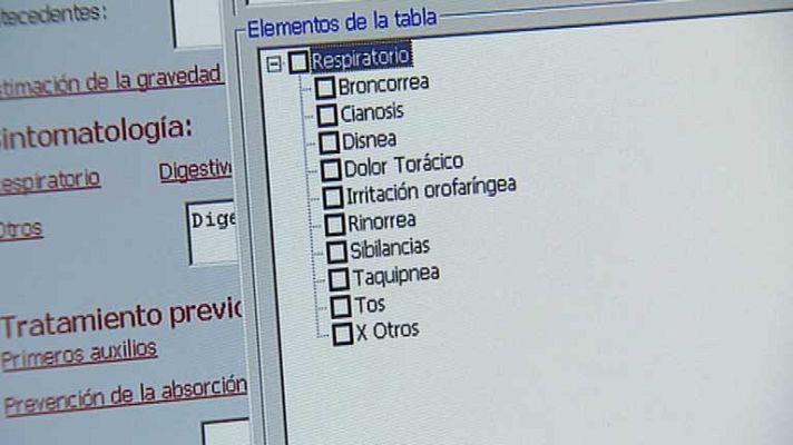 Telediario 1 - Servicio de Información Toxicológica