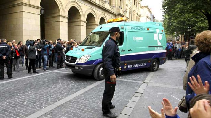 Telediario 1 - Martín Garitano sufre un desvanecimiento