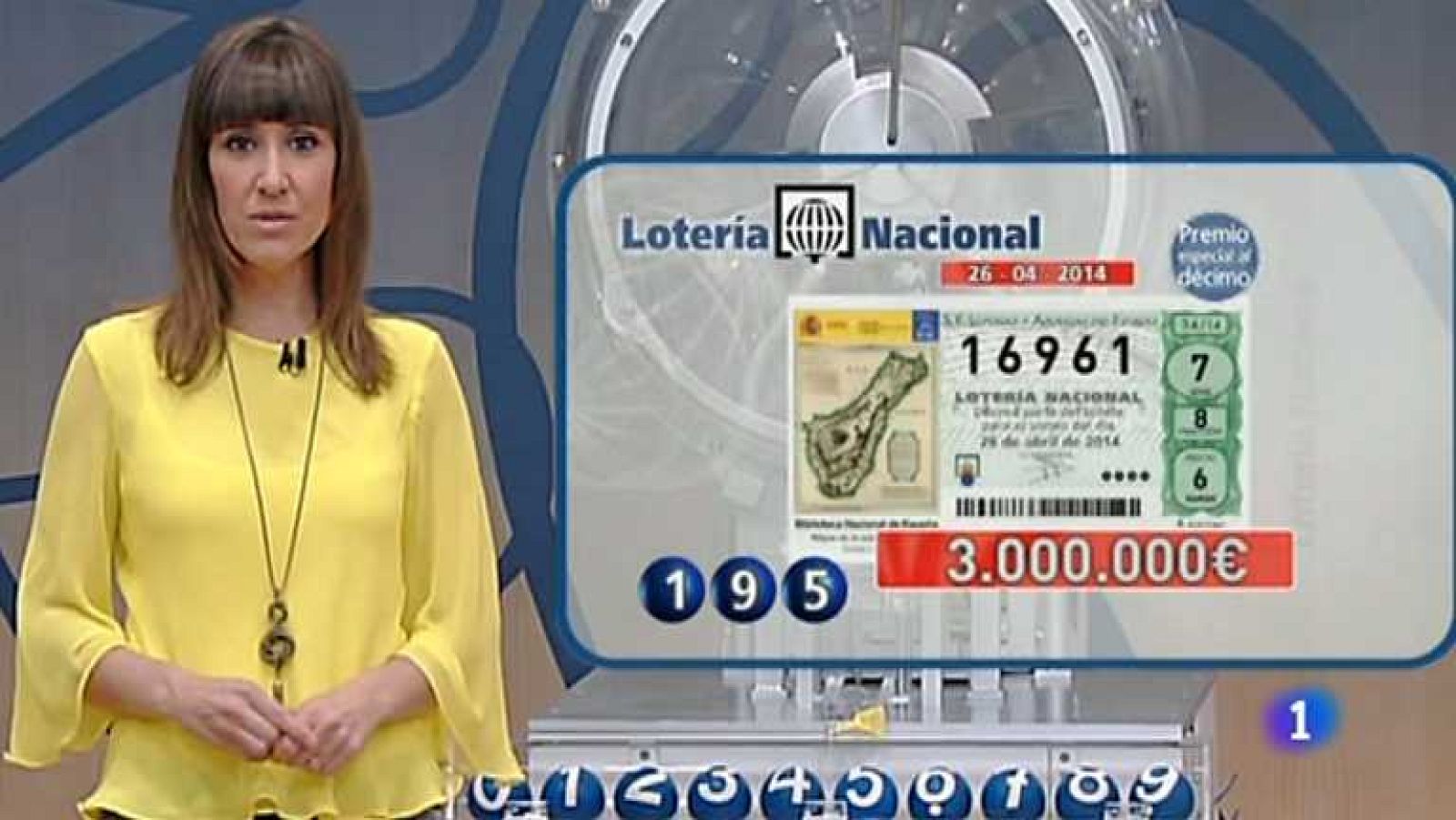 Lotería Nacional - 26/04/14 - Ver ahora