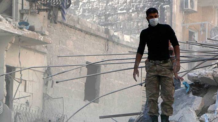 Telediario 1 - Siria ha incumplido el plazo de entrega de armas químicas