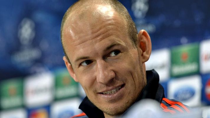 Telediario 1 - Robben quiere ser ante el Madrid el protagonista que fue en la final de 2013