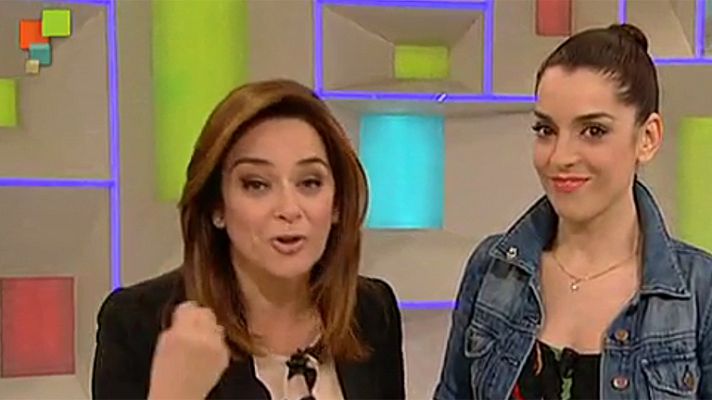 Entre todos - Ruth Lorenzo visita el plató de 'Entre todos'