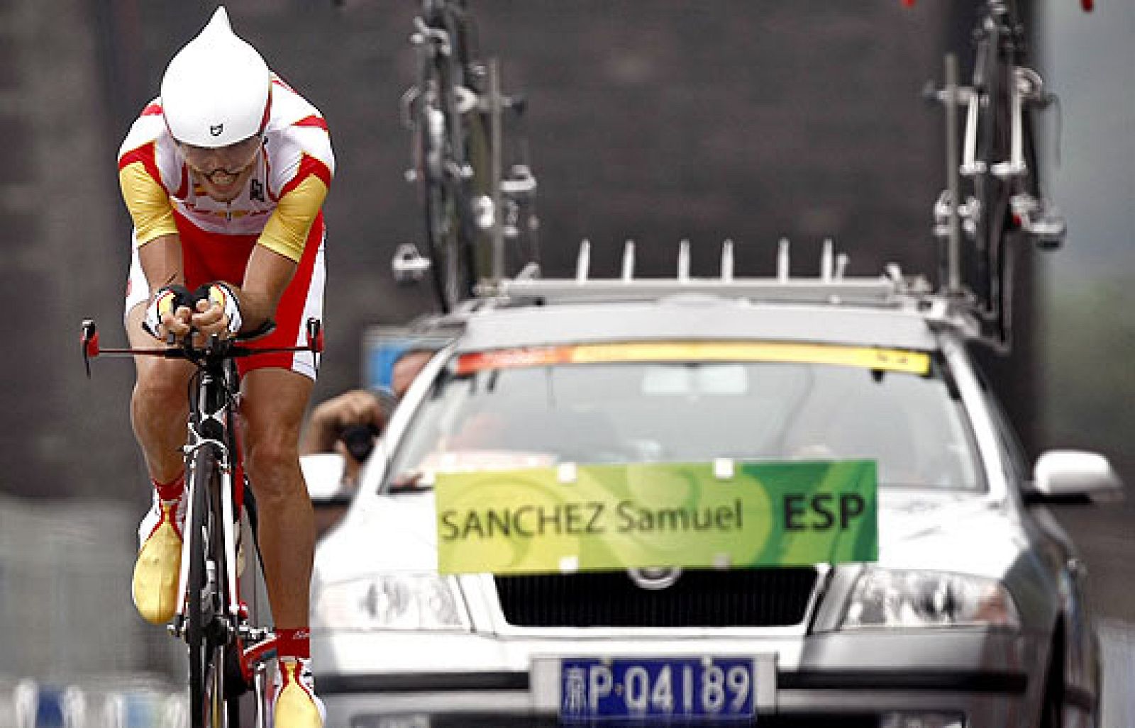 El ciclista habla de la participación española en la contrarreloj.