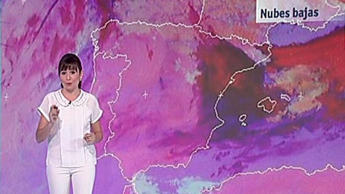 El tiempo - Poco nuboso en casi toda España pero precipitaciones en el Cantábrico