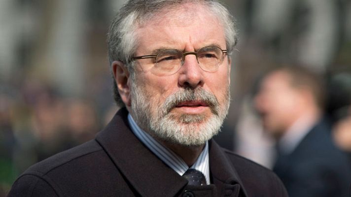 Telediario 1 - Concluye el plazo para interrogar a Gerry Adams