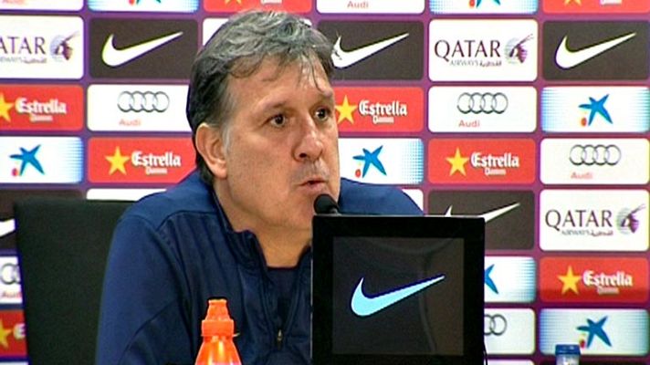 Telediario 1 - Martino se aferra a las opciones del Barça en Liga