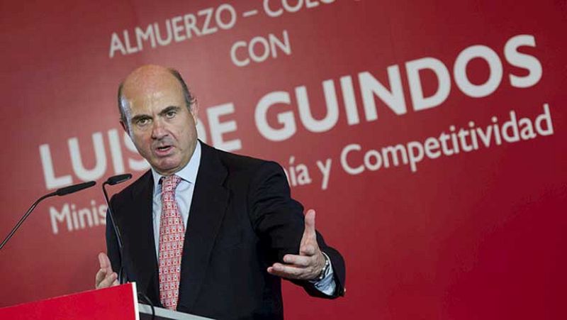 Luis de Guindos afirma que hay confianza en la recuperación de la economía española