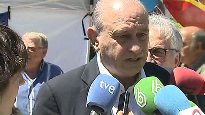 Telediario 1 - Interior dice que la Guardia Civil cumple y hace cumplir ley