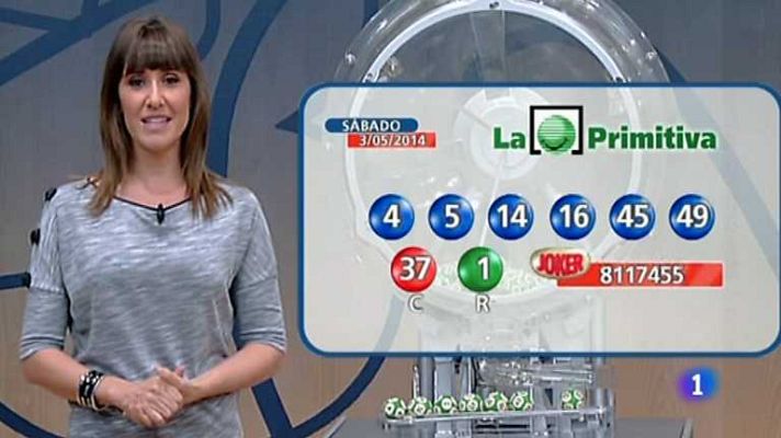 Loterías - Primitiva - 03/05/14