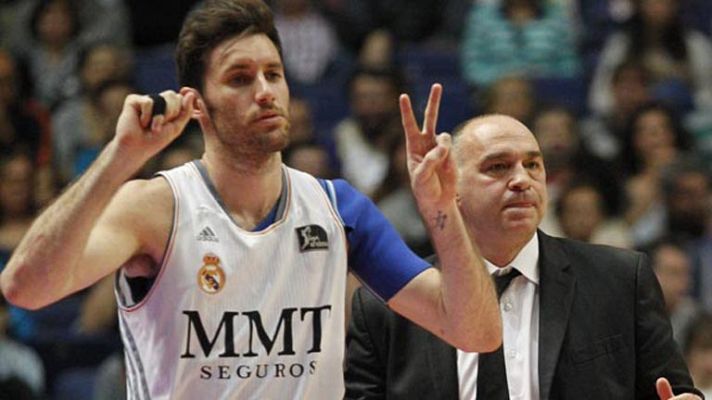 Telediario 1 - Rudy Fernandéz guía al Real Madrid hacia la victoria