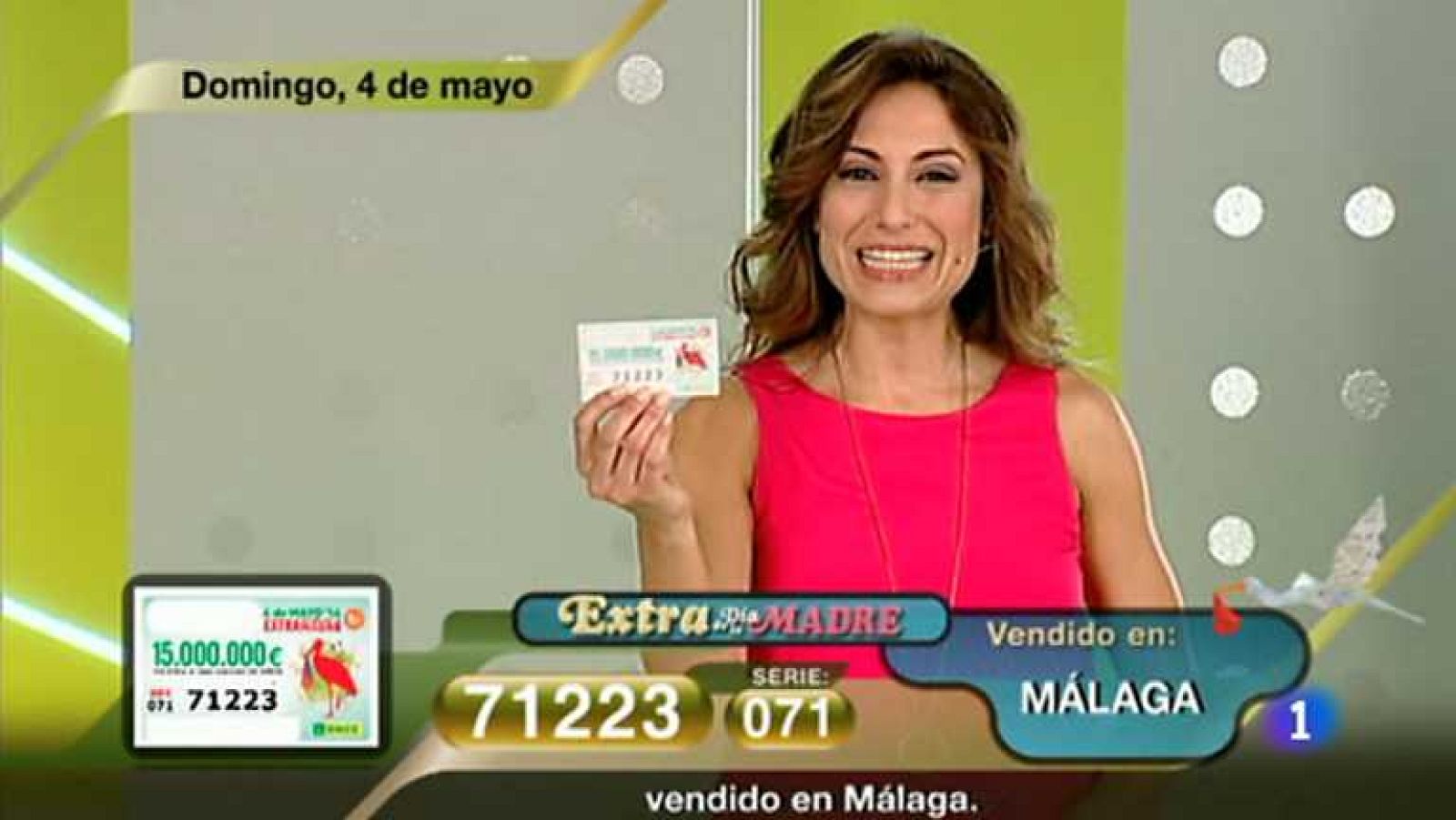 Sorteo ONCE - 04/05/14 - Ver ahora