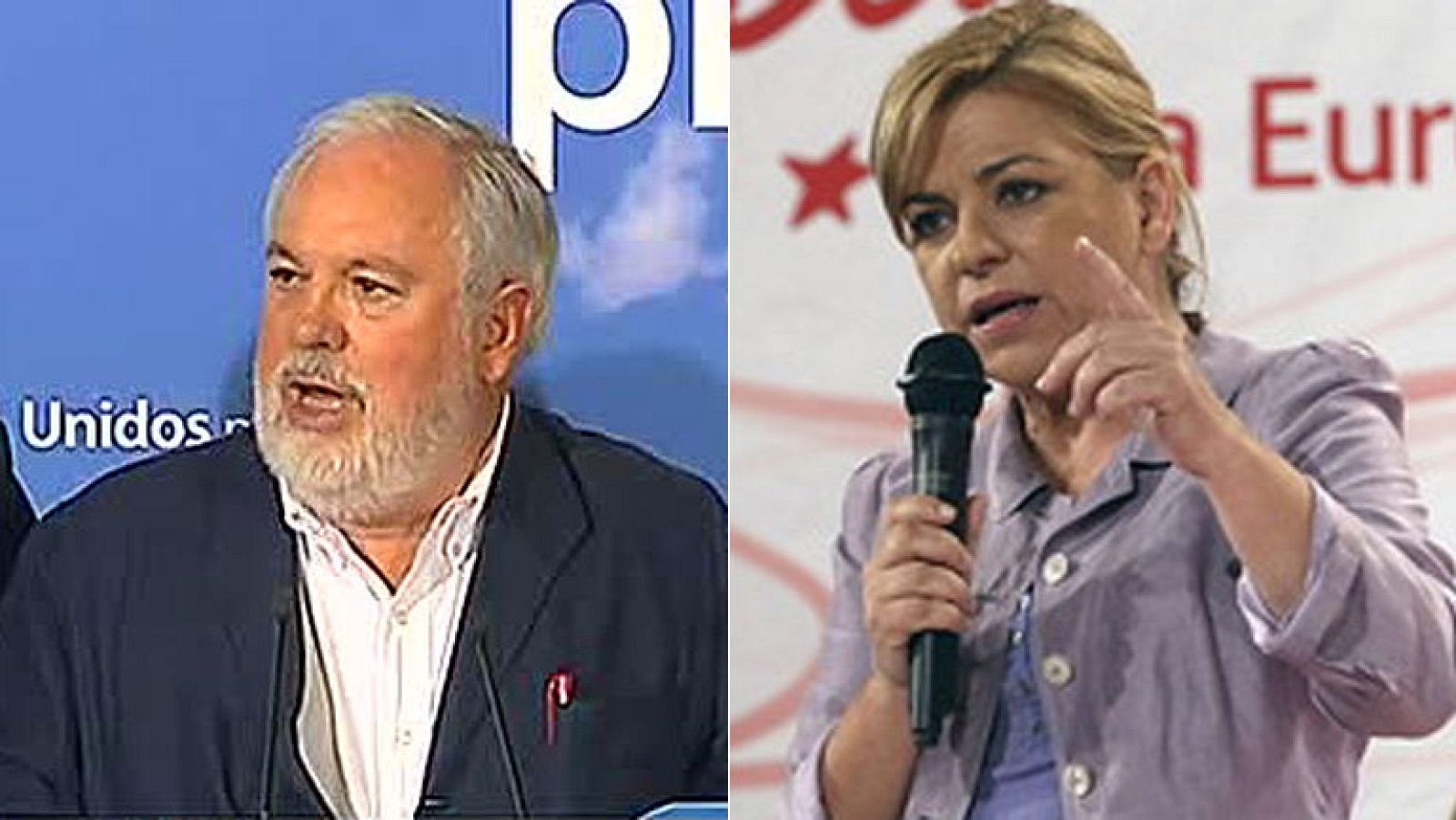 Miguel Arias Cañete y Elena Valenciano valoran el dato del paro