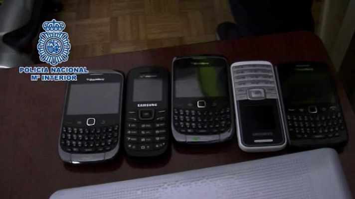 Telediario 1 - Operación Emperador: policías supuestamente implicados