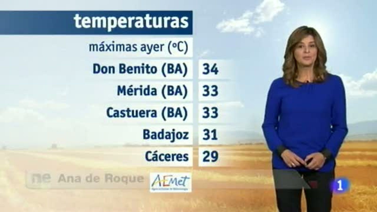 El tiempo en Extremadura - 07/05/14 | Ver