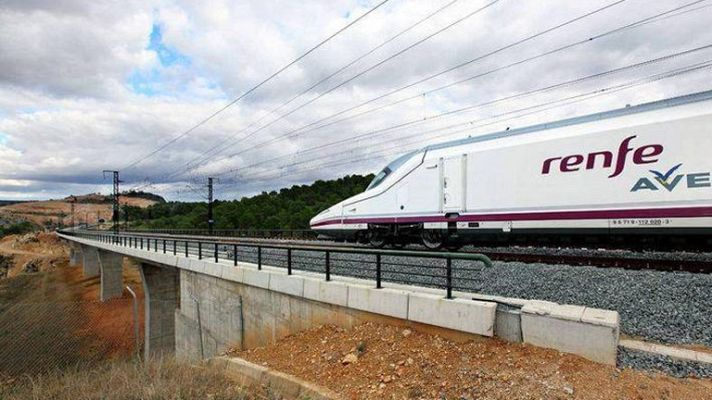 Telediario 1 - 247 millones de sobrecoste en un tramo del AVE