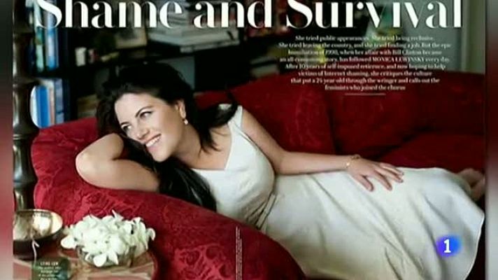 Telediario 1 - Monica Lewinsky "entierra" el pasado desde Vanity Fair