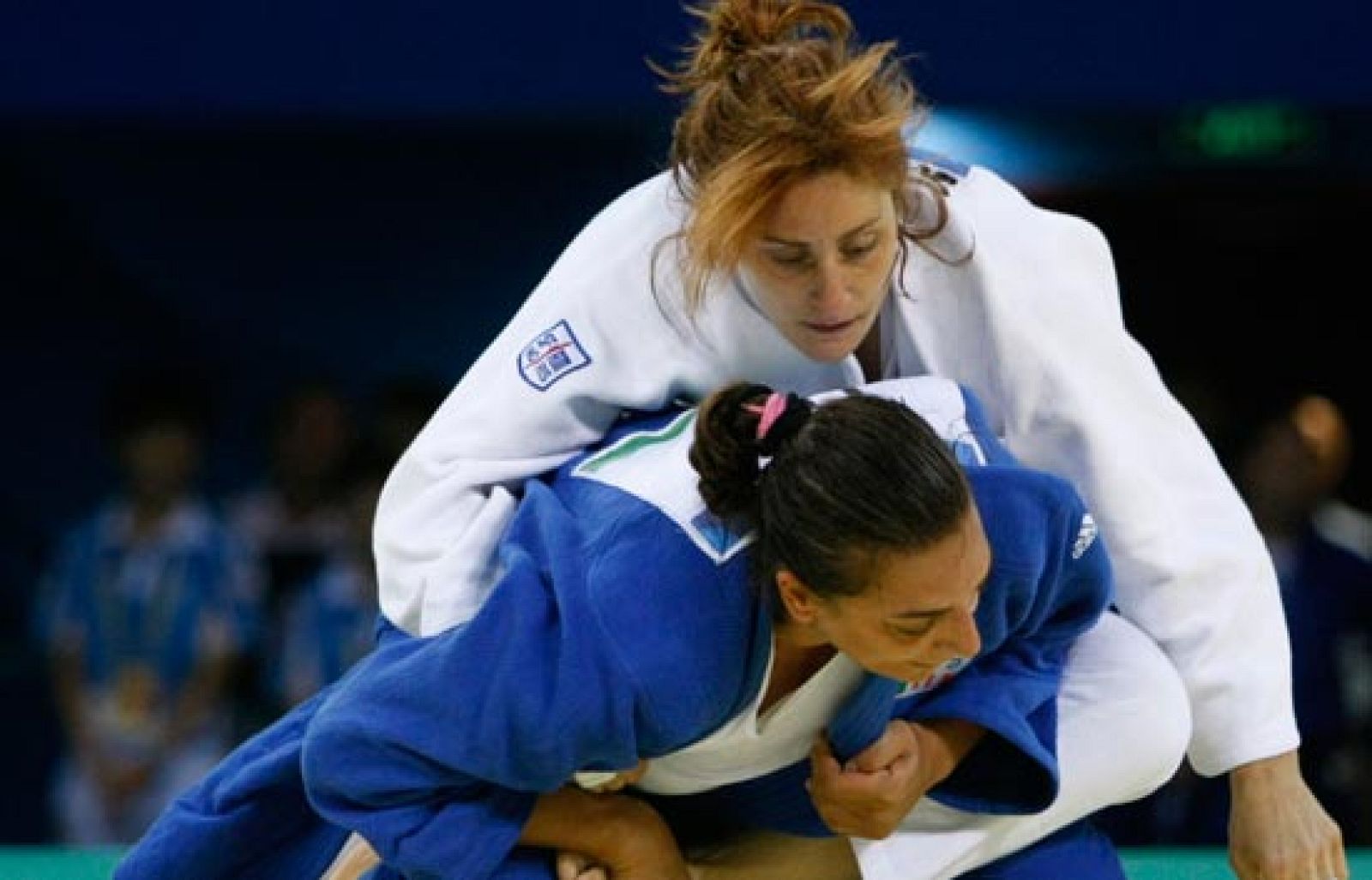 La deportista española ha vencido por waza-ari a la italiana Lucía Morico.