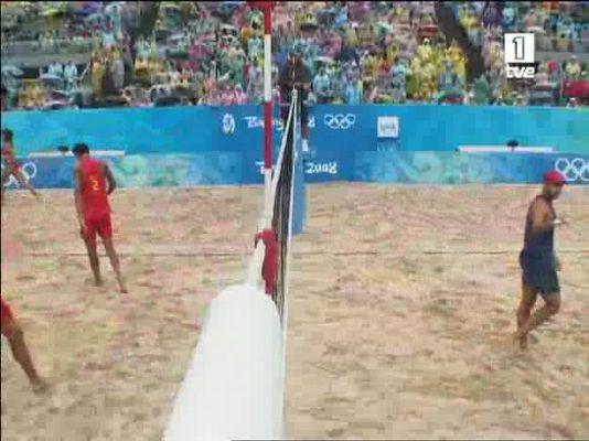  - Voley playa masculino. China/España