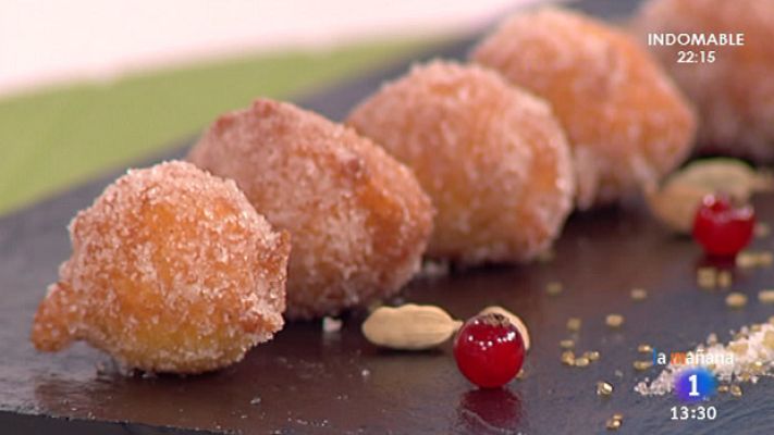 RTVE Cocina - Buñuelos de calabaza y cardamomo