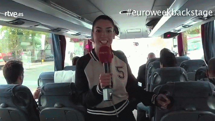 Eurovisión - Euroweek: Con Ruth Lorenzo en el backstage