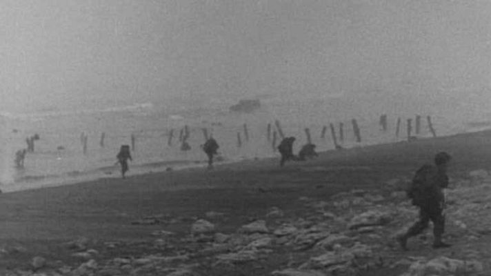 Telediario 1 - La tecnología revive el desembarco de Normandía