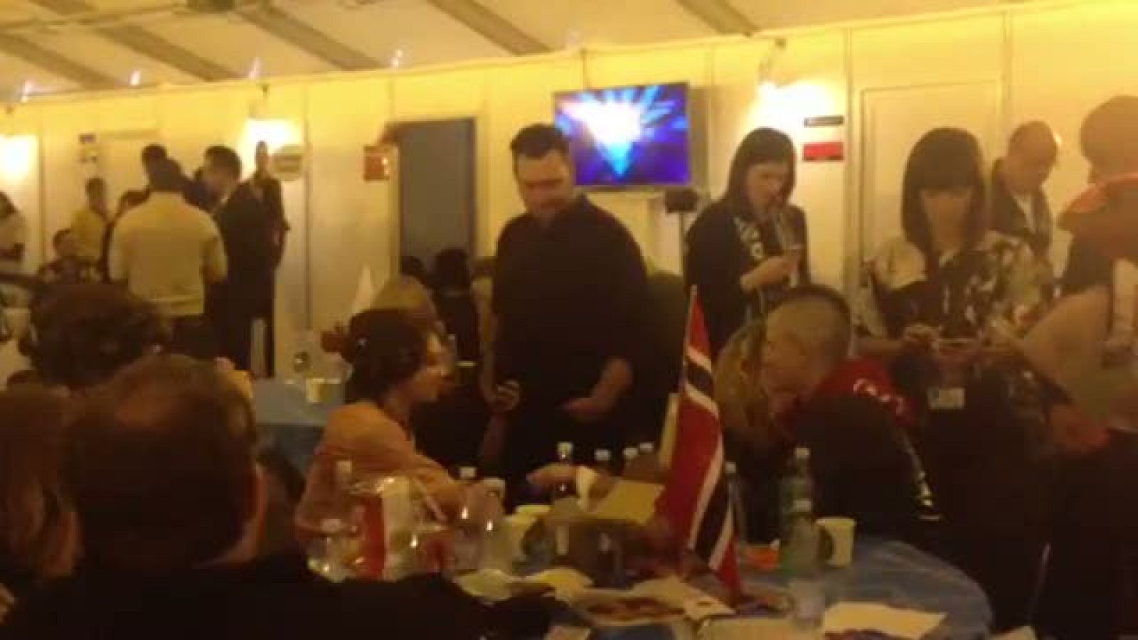 Ambiente previo a la final: Noruega