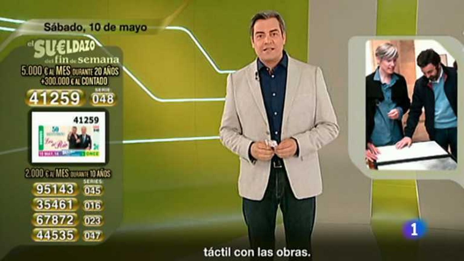 Sorteo ONCE - 10/05/14 - Ver ahora