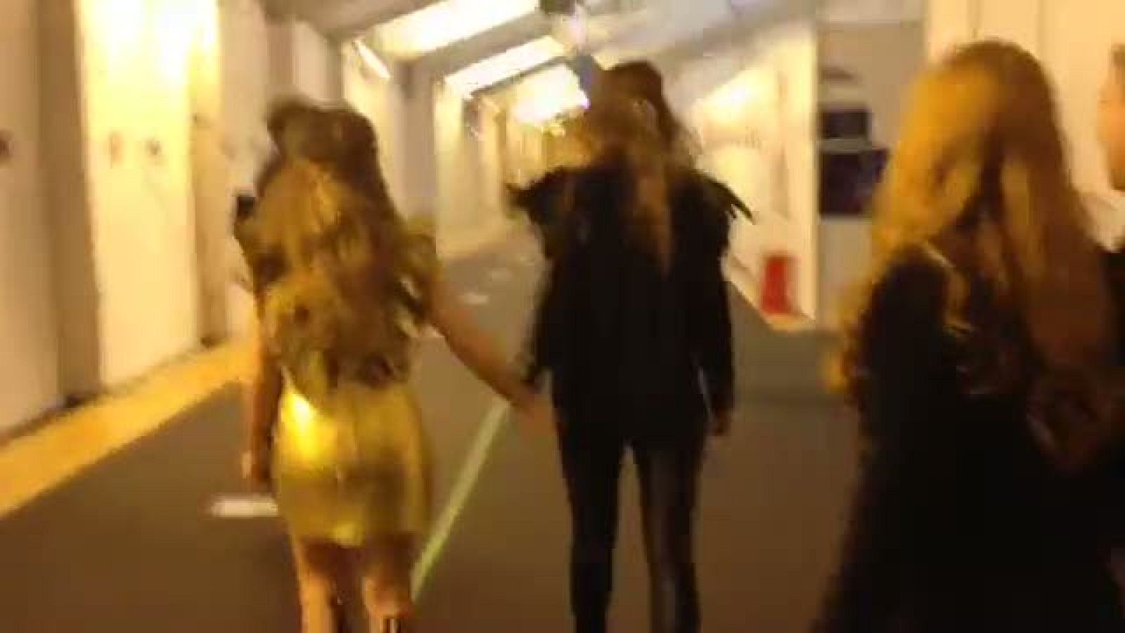 Eurovisión 2014 - Molly camino al escenario