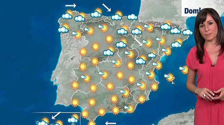 El tiempo - Rachas de viento muy fuerte en Canarias y cielos nubosos en el norte