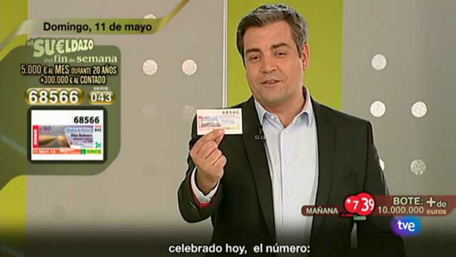 Sorteo ONCE - 11/05/14 - Ver ahora