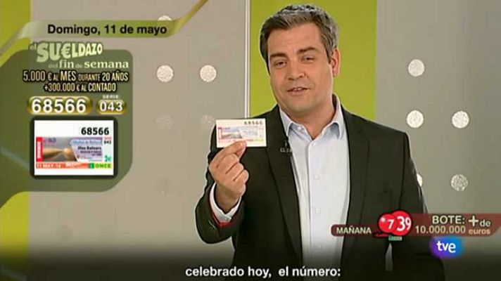 Sorteos ONCE - Sorteo ONCE - 11/05/14