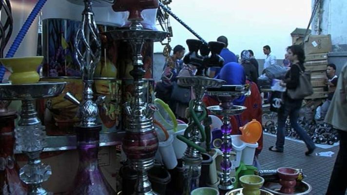 Telediario 1 - Campaña contra el consumo de shisha en Marruecos
