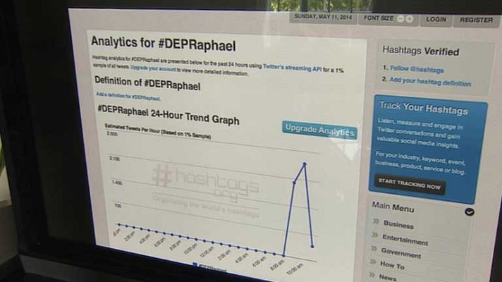Telediario 1 - Redes sociales como lanzadera de noticias falsas