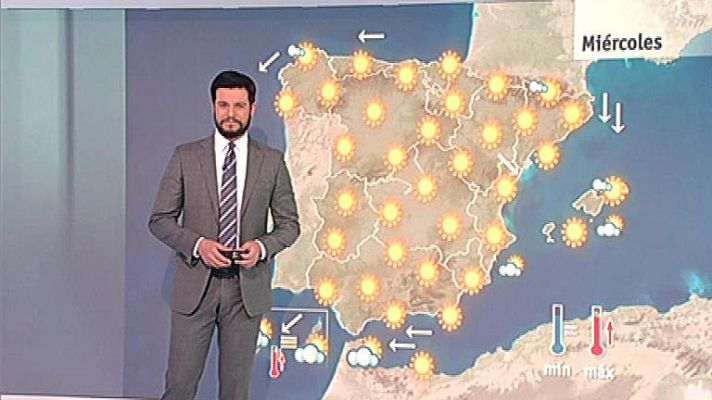 El tiempo - Nubes y precipitaciones en el noreste