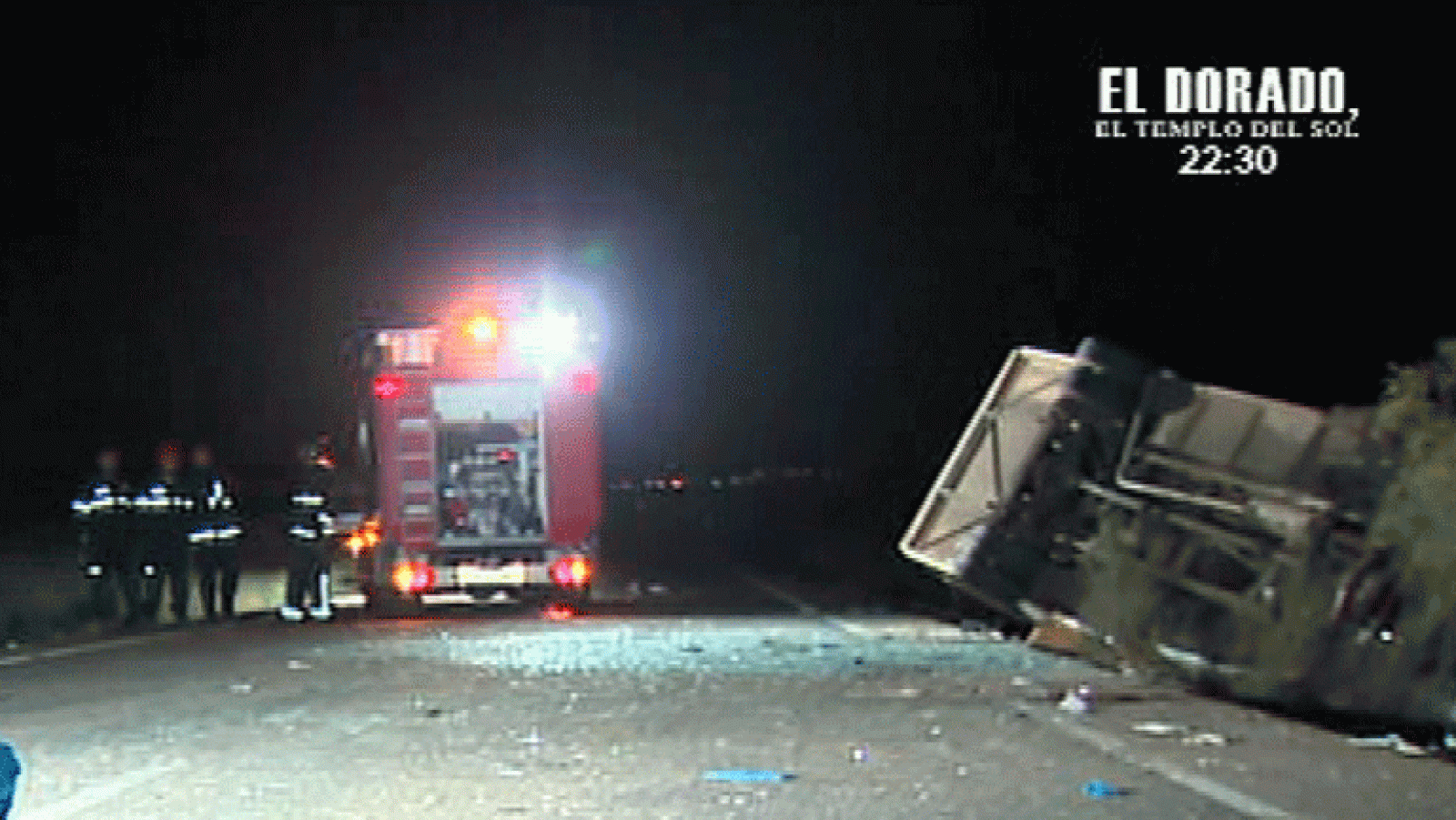 España Directo- Siguen investigando las causas del accidente de Castuera