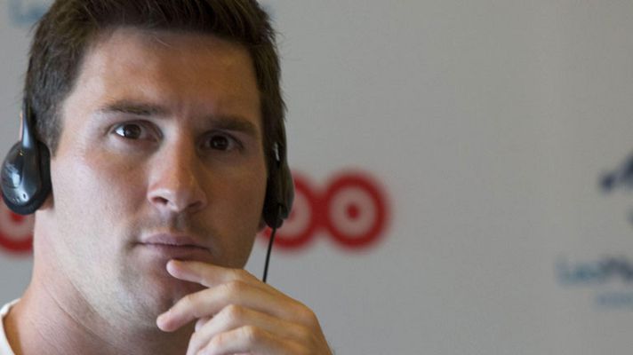 Telediario 1 - Messi: "Queremos ganar la Liga y dedicársela a Tito"