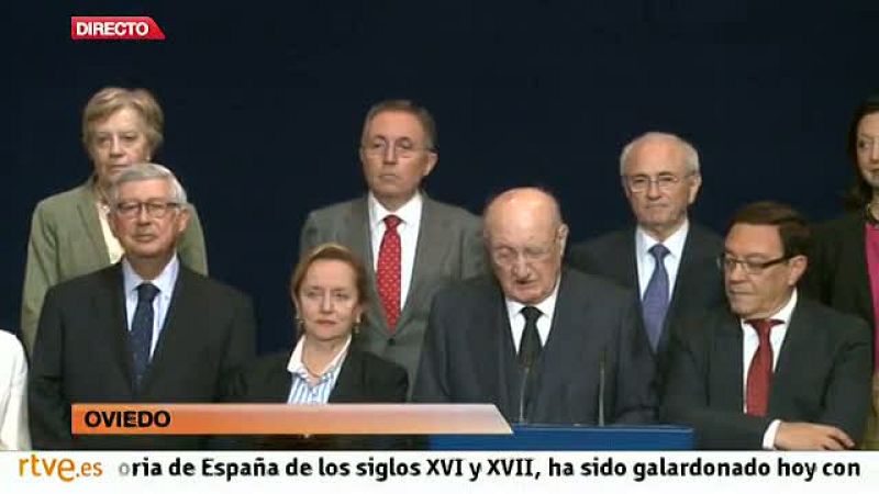 Lectura del fallo del jurado del Premio Príncipe de Asturias de Ciencias Sociales 2014 para Joseph Pérez - Premios Princesa de Asturias | Ver