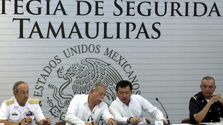 Telediario 1 - Nueva estrategia de México contra el el crimen organizado