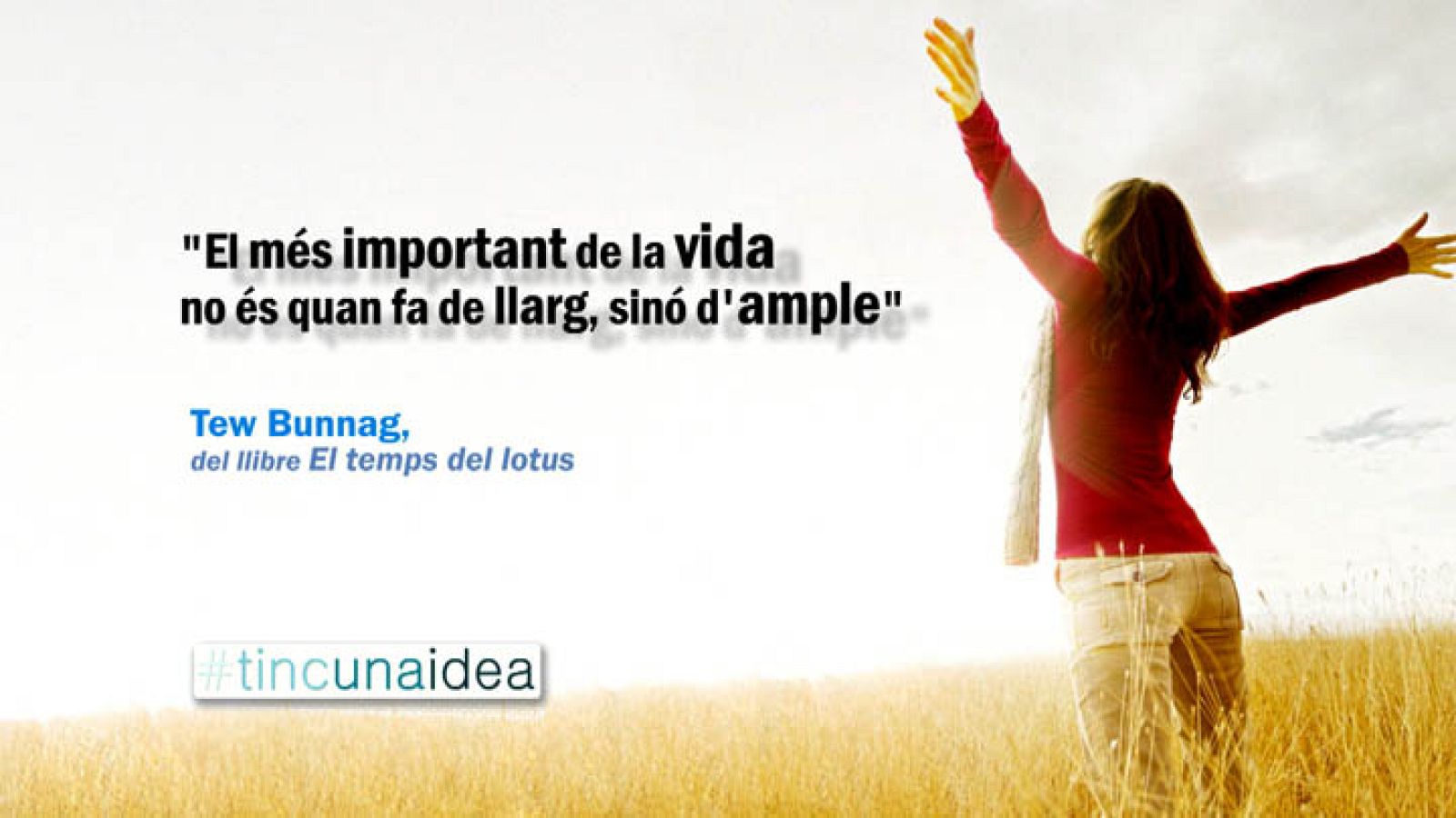 Tinc una idea - TUI - Tew Bunnag