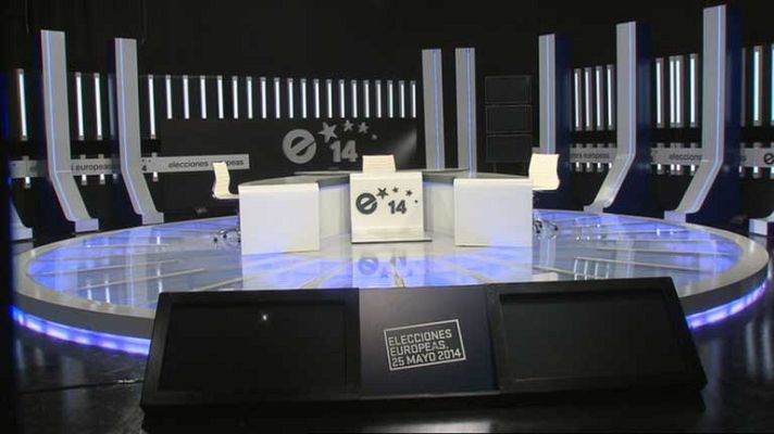 Telediario 1 - TVE emite el cara a cara entre candidatos del PP y PSOE