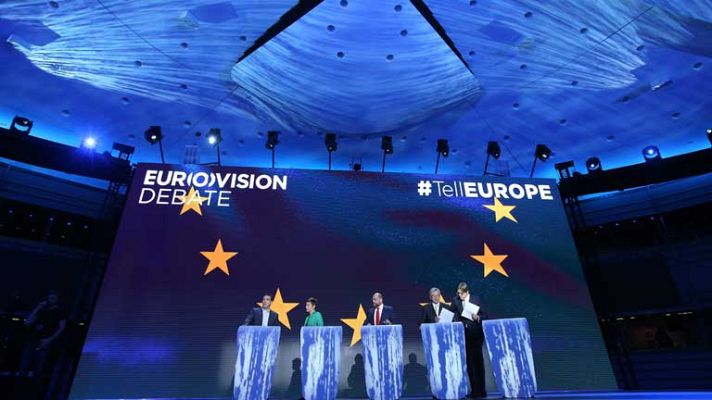 Especiales informativos - Debate entre los candidatos a presidir la C.E. (V.O.)