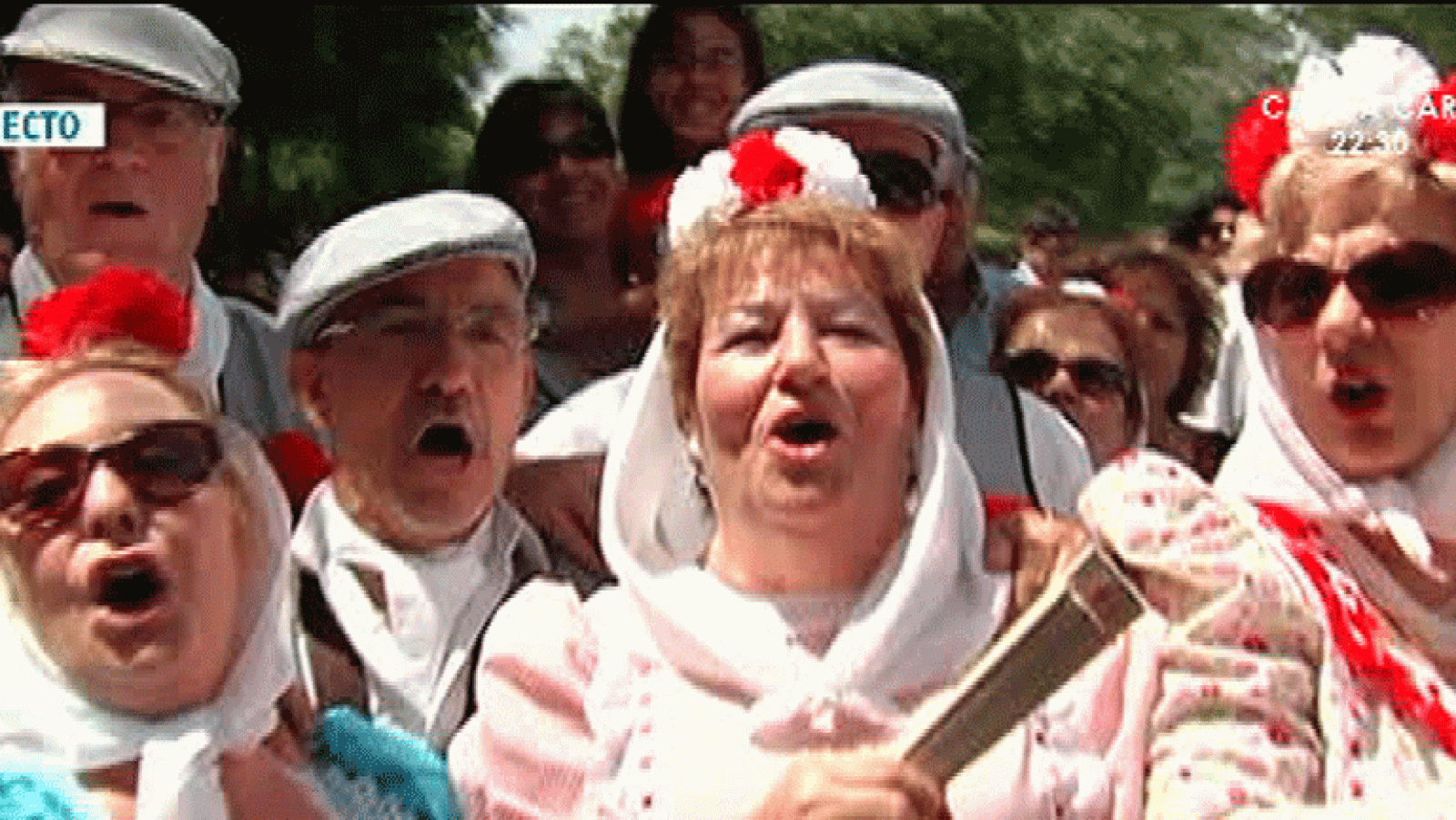 España Directo- La Pradera de San Isidro se llena de chulapos