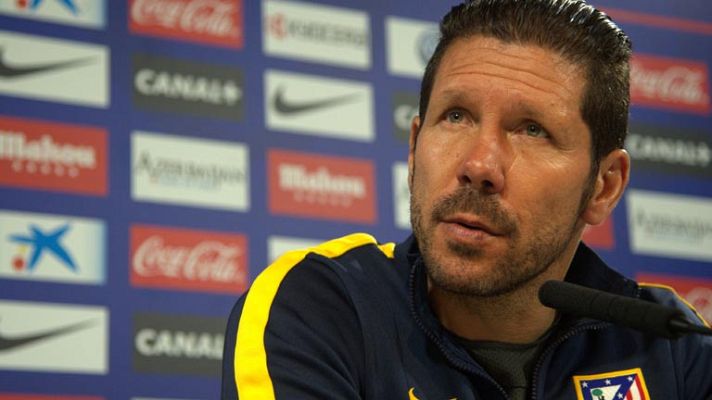 Telediario 1 - Simeone: "Lo más lógico es lo que está sucediendo"