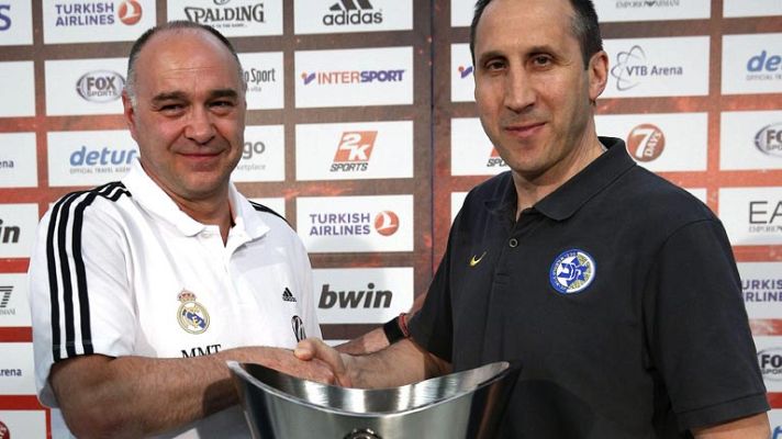 Telediario 1 - El Real Madrid, a por su novena Copa de Europa de baloncesto