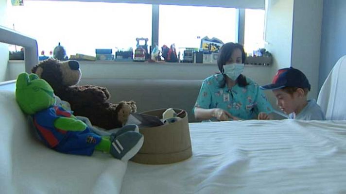 Telediario 1 - En España ocho de cada diez niños con cáncer se curan